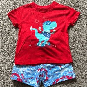 Cat & Jack Fourth of July Dinosaur Set